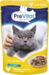 PREVITAL chicken in sauce for cats 100g