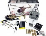 Amewi AFX MD500E military brushless 4-Channel 325mm Helicopter