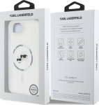 Karl Lagerfeld IML K&CH Heads Metal Frame MagSafe Case for Apple iPhone 16e