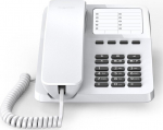 Gigaset Desk 400 - Telephone with cord - wei&szlig;