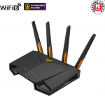 ASUS TUF-AX3000 V2 Dual Band WiFi 6 Gaming Router | Dual Band WiFi 6 Gaming Router | TUF-AX3000 V2 | 802.11ax | 2402+574 Mbit/s | 10/100/1000 Mbit/s | Ethernet LAN (RJ-45) ports 4 | Mesh Support Yes | MU-MiMO Yes | No mobile broadband | Antenna type  ...