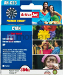 Activejet AH-364CCX Ink (replacement for HP 364XL CB323EE; Premium; 12 ml; cyan)