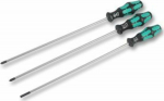 Wera Tools Wera 335/350/355/3 Screwdriver Set Kraftform Plus, 300mm Blades