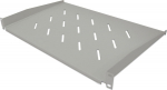 INTELLINET 19" Fachboden 350mm front Mont. 1HE perforated gra