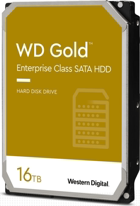 HDD|WESTERN DIGITAL|Gold|16TB|SATA 3.0|512 MB|7200 rpm|3.5"|WD161KRYZ