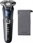 Philips SHAVER Series 5000 S5885/10 men's shaver Rotation shaver Trimmer Black, Blue
