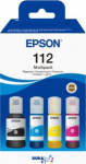 EPS Epson 112 EcoTank (C13T06C64A) Ink Refill Bottles Multipack, C/M/Y/BK