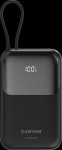CANYON power bank OnPower 101 built-in cable 10000 mAh PD22.5W Black