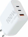 Xtorm XEC100 GaN&sup2; Ultra 100 W - mains charger, USB-C / A