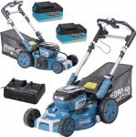 Dedra Cordless Lawn Mower aku. 46cm z drive, 2x18V, 2xDED7035, DED7038V