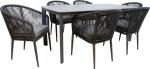 Garden furniture set BEIDA table and 6 chairs