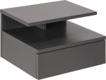 Nightstand ASHLAN light grey