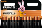 Duracell Battery Plus - AA (MN1500/LR6) BOOST K10 10St