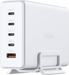 D-Link Charger power supply GAN 240W 4x USB-C 1x USB-A