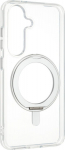 FoneKit Premium Kickstand MagSafe-yhteensopiva suojakuori jalustalla, Samsung Galaxy S25, transparent