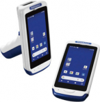 Datalogic JOYA TOUCH 22, 2D, Gun, USB-C, BT, Wi-Fi, NFC, Android, GMS, black - portable data collection device, 2D, imager (1 MP, illumination: white), screen size: 10.9 cm (4.3"), 854x480 pixels, pistol grip, Green Spot, USB-C, Bluetooth, Wi-Fi (802 ...