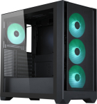 SILENTWARE Flow 110 ARGB black Tempered Glass - Midi/Minitower - ATX