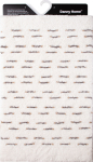 Bathroom rug TALSI 50x80cm, white