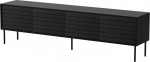Cama MEBLE Cama CORTINA 4D TV cabinet 200x40x55 black