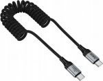 Kabel USB C do C Hoco PD 60W 1.5 m X121 czarny
