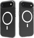 Case Roobix Clarion MagSafe do iPhone 17 Air - Transparent