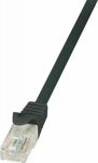 LogiLink Patchcord CAT 6 U/UTP EconLine, 3m, czarny (CP2063U)