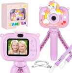 RoGer Digital camera for children on a tripod Unicorn