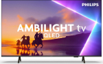Philips 4K Ambilight TV | 55PUS8450/12 | 55 | Smart TV | TITAN OS | UHD | Black