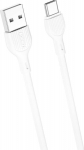Kabel USB XO USB-A - USB-C 1 m White (GSM111867)