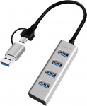 Logilink Hub USB3.0 4-ports USB- A 5Gbit/s