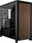Corsair FRAME 4000D RS Wood PC-Geh&auml;use, Midi Tower, E-ATX - Holz, schwarz