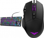 Keyboard PREYON Brown Blitz Claw (PBRBC87B) + Mysz Preyon Falcon Gaming (PFG27B)