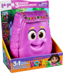 ''Spin Master Toys Far East'' Spin Master Board Games: Dora - 3in1 Puzzle Backpack (6073966)