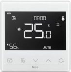Nice Warm-Control White underfloor heating thermostat