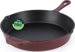 Salter BW13773R 26cm Cast Iron FryPan, Red