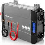 Qoltec Pure Sine Wave | 12V on 230V | 1500/3000W