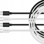Verbatim Sync & Charge USB-C to USB-C 60W 100cm - 2 Pack