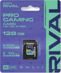 GOODRAM Memory Card microSD 128GB Rival UHS-I V30 U3 C10 100/70MBs