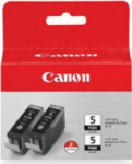 Canon Ink Black Twin Pack PGI-5BK, PGI-5BK Twin Pack, Original