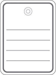 HERMA Piece goods tag 48x65 mm with plastic eyelet 1000 St