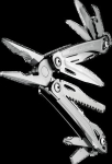 Multitool Leatherman SIDEKICK, silver, nailon black M