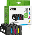KMP Patrone HP HP950XL C2P43AE Multipack BK/C/Y/M remanufactured