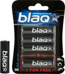 BLAQ Patareid AA Alkaline, 3+1pk