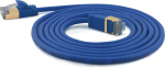 WANTEC Extra thin CAT7 SSTP Patchkabel - 5 m - Cat7 - S/FTP (S-STP) - RJ-45 - RJ-45 - Blau