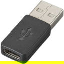 Poly Spare adapter USB-C to USB-A