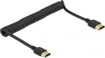 DELOCK HDMI Spiralkabel 4K 60 Hz