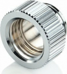 Bitspower Touchaqua Adapter gerade G1/4 Zoll AG auf G1/4 Zoll IG - 2er Pack, silber