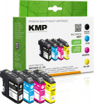 KMP Patrone Brother LC-123 VALBPDR Multipack 4x 600 S. B60V