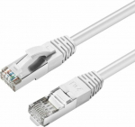 MicroConnect CAT6A S/FTP 5m White LSZH, Shielded Network Cable, LSZH