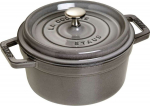 Staub La Cocotte 20cm round, Graphite Grey, Cast Iron
